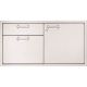 Lynx - Professional 42in. Door Drawers Combination - Stainless steel