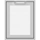 Hestan - 20in. Outdoor Trash and Recycle Drawer - Froth