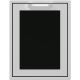 Hestan - 20in. Outdoor Trash and Recycle Drawer - Stealth