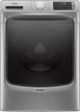 Maytag - 4.8 Cu. Ft. 12-Cycle High-Efficiency Front-Loading Washer with Steam - Metallic Slate