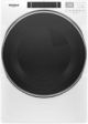 Whirlpool - 7.4 Cu. Ft. 37-Cycle High-Efficiency Electric Dryer with Steam - White WED8620HW