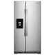 Whirlpool - 24.6 Cu. Ft. Side-by-Side Refrigerator - Monochromatic Stainless Steel WRS315SDHM