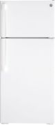 GE - 16.6 Cu. Ft. Top-Freezer Refrigerator - White GTS17DTNRWW