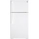 GE - 15.6 Cu. Ft. Top-Freezer Refrigerator - White GTE16DTNRWW