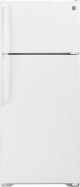 GE - 17.5 Cu. Ft. Top-Freezer Refrigerator - White