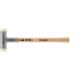 Supercraft Halder 15 oz. Dead-Blow Hammer with Hickory Handle and Replaceable Nylon Face Inserts