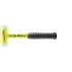 Supercraft Halder 28 oz. Dead-Blow Hammer with Steel Handle Rubber Grip and Replaceable Nylon Face Inserts