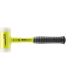 Supercraft Halder 2.5 lb. Dead-Blow Hammer with Steel Handle Rubber Grip and Replaceable Nylon Face Inserts
