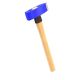 Bon Tool 4 lb. Rectangular Face Stone Mason Hammer