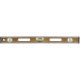 Bon Tool 24 in. Aluminum Bound Laminated Bamboo Level