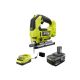 RYOBI ONE+ HP 18V Brushless Cordless Jig Saw Kit with (1) 4.0 Ah Battery and Charger