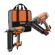 RIDGID Pneumatic 18-Gauge 2-1/8 in. Brad Nailer with CLEAN DRIVE Technology with Angled Finish Nailer