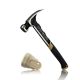 SPEC OPS 22 oz. Milled Face Framing Hammer with Soft Mallet Cap, Steel Handle