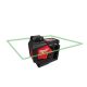 Milwaukee M12 12-Volt Lithium-Ion Cordless Green 360-Degree Single Plane Laser Level Kit