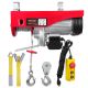 VEVOR 1760 lbs. Electric Chain Hoist 1450W Electric Steel Cable Hoist with 14 ft. Wired Remote Control and Pure Copper Motor