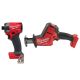 Milwaukee M18 FUEL 18V Lithium-Ion Brushless Cordless 1/4 in. Hex Impact Driver w/Hackzall
