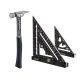 Stiletto TRIMBONE Titanium Smooth Face with Curved Handle with 7 in. Carpenter Square and 4.5 in. Trim Square (3-Piece)