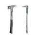 Stiletto 14 oz. TiBone Smooth Face with Curved Handle with 12 in. Titanium Clawbar Nail Puller with Dimpler (2-Piece)