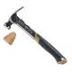 SPEC OPS Steel Hammer, 16 oz., Rip Claw, Smooth Face, Shock-Absorbing Grip