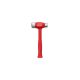 TEKTON 43 oz. Short Handle Flat Steel Face Dead Blow Hammer