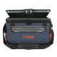 Angel Sar 30 qt. Blue Food and Beverage Soft-Side Cooler with Deep Freeze Insulation, HardBody Liner, and SmartShelf