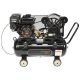 SKYSHALO 7 HP Gas Powered Air Compressor, 13.2 gal. Horizontal Air Compressor Tank, 9CFM@115PSI Gas Driven Piston Pump Air