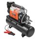 VEVOR Portable Compressor Tank Capacity 1.6 Gal. 150 psi Pancake Electric Pressure Gauge Tire Inflator Air Compressor