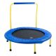 SKYSHALO 36-in. Kid's Trampoline, Foldable and Portable for Indoor/Outdoor Use, Toddler Trampoline with Safety Foam Handle