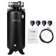 VEVOR 80 Gal. Compressor, 6.5HP, 15.5 SCFM 90 PSI, 145 PSI, Oil-Free, 86dB Quiet Operation Gas Air Compressor