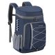 Oyezvary 32 Liters Lightweight Backpack Cooler Leakproof, Insulated Soft-Side Cooler Bag for Camping, Hiking, Shopping, Blue