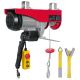 SKYSHALO Electric Hoist with 14ft. 880lbs. Wired Remote Control, 110V Electric Hoist Attic Lift 20-40 ft. Lifting Height