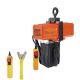 SKYSHALO 1100 lbs. Electric Chain Hoist 15 ft. Lifting Height, 120V Electric Hoist, Single Phase Overhead Crane with G100 Chain