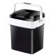 Justincity 28 qt. Mini Fridge Electric Cooler and Warmer Automatic Locking Handle Black
