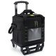 Unbranded Portable 30 qt. Collapsible Rolling Soft Side Cooler Reinforced All Terrain Cart with Wheels for On the Go Ease Gray