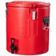 Phewnyzo 26 qt. Stainless Steel Interior Portable Red Jug Cooler Insulated Cold Stay a Temperature for 6 to 8-Hour Outdoor