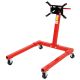 WRIGHTMASTER Vehicle Engine Stand with Steel Rotating Head, 1250 lbs. Weight Capacity