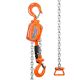 SKYSHALO Manual Lever Chain Hoist,1/4 Ton 550 lbs. Capacity 10 FT. Come Along, G80 Galvanized Carbon Steel with Double-Pawl Brake