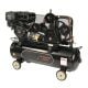 SKYSHALO 15HP Gas Air Compressor, 30 Gal. Horizontal Tank, 33CFM@115PSI, Max 115PSI, for Construction Workshop