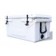 Unbranded 65 qt. Outdoor Chest Cooler, Patio Camping Picnic Fishing Cooler Portable Insulated Plastic Cooler Box in Antique White