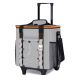 Misopily 45 qt. Collapsible Insulated Rolling Cooler Bag with Wheels and Shoulder Strap for Travel and Grocery Shopping