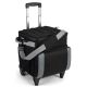 Misopily 27 qt. Insulated Leakproof Soft-Side Rolling Cooler with All-Terrain Wheels and Adjustable Cart for Camping/Fishing