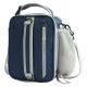 Misopily 10 qt. Expandable Insulated Lunch Box Cooler Multiple Pockets for Men Boys Teens Work School Travel Navy Blue