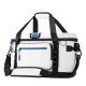 Misopily 28 qt. Leakproof Soft-Side Cooler Bag with Hard Lid & Base, Shoulder Strap, Bottle Opener, Beach Camping