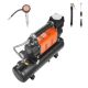 SKYSHALO Heavy Duty Air Compressor, 12V 150 PSI Portable Electric Offroad Air Compressor with Gauge Tire Inflator, Air Compressor