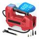 Ahfiwaso Cordless 160 PSI Portable Electric Air Compressor Portable for 18V Battery with Digital Pressure Gauge and Flashlight