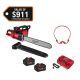 Milwaukee M18 FUEL 18V Brushless Cordless 20 in. Dual Battery Chainsaw Kit w/ (2) 8.0 Ah FORGE Batteries, Banded Earplugs, Charger