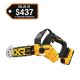 DEWALT 8 in. 20V Lithium-Ion Cordless Battery Powered Mini Pruning Chainsaw Kit with 4.0 Ah Battery and Charger
