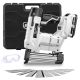 SILVEL 2 in 1 20V Lithium-Ion Electric Cordless Brad Nailer, (1) 2. 0Ah Battery, and Charger, 18GA Staples Black and White