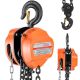 SKYSHALO Hand Chain Hoist, 2 T/4400 lbs. Manual Chain Block with G80 Galvanized Chain, 10 ft. Lift Height for Garage 2025 Update