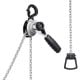 SKYSHALO Manual Lever Chain Hoist 1/2T 1100 lb., 10 ft. Lift, G80 Alloy Chain, Dual Pawl Brake, 360¬∞ Hooks for Garage/Warehouse